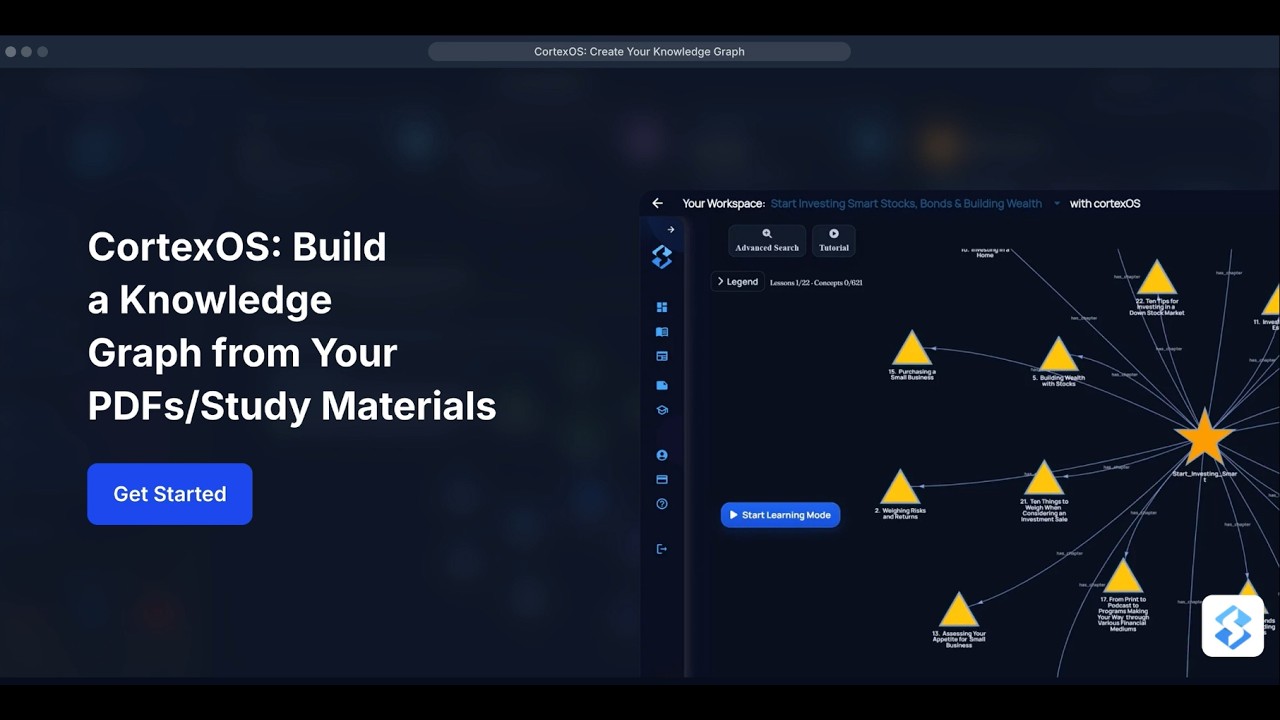 Turn Any PDF Into a Knowledge Graph | Smarter Learning with CortexOS