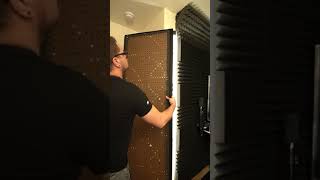 DIY 6&quot; Acoustic Foam Panel #shorts