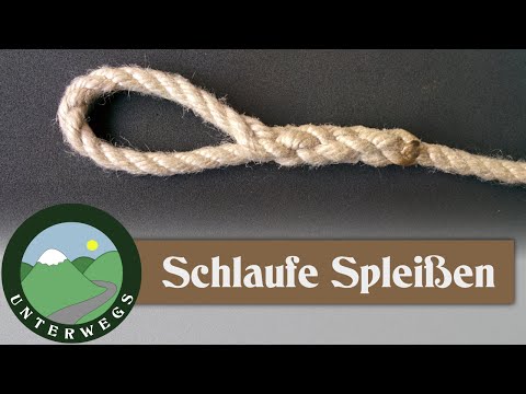 Schlaufe Spleißen - Augspleiß - Outdoor Tutorial