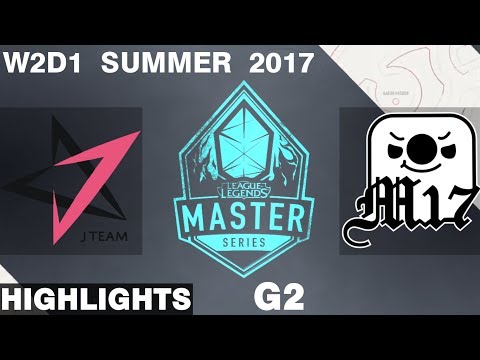 JT vs M17 | Game 2 | HIGHLIGHTS | LMS SUMMER 2017 | J Team vs Machi Esports