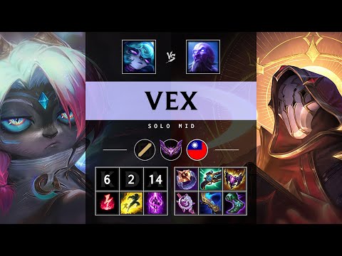 Vex Mid vs Ryze: Unstoppable - TW Master Patch 14.24