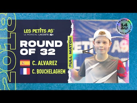 Les Petits As 2018 | Boys Round of 32 | Carlos Guerrero vs. Cesar Bouchelaghem