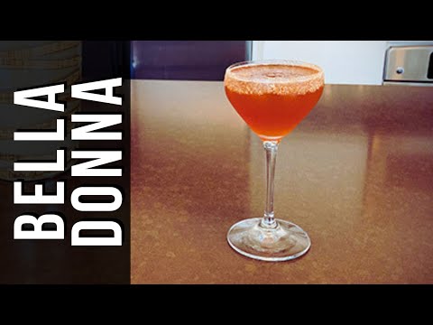the Bella Donna Cocktail | 🍹 Italian Daiquiri or Tiki Twist?