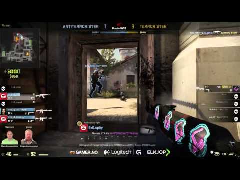 London Conspiracy vs Expert gamingLogitech CS GO Series - 1 divisjon, høsten 2014. Cobblestone & In