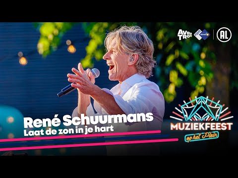 René Schuurmans - Laat de zon in je hart • Muziekfeest op het Plein 2023 // Sterren NL