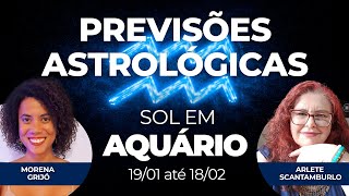 SOL EM AQUÁRIO | As influências Astrológicas e leitura de Tarô para os aquarianos!