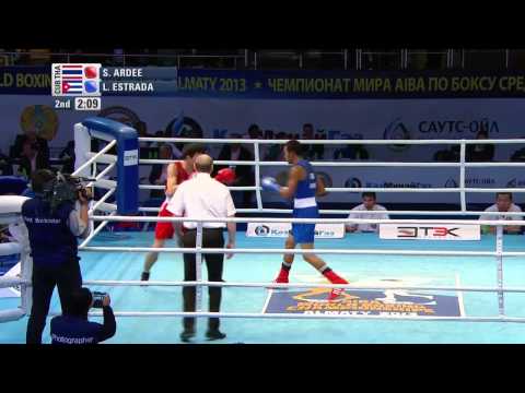 Men's Light (60kg) - Quarter Final - Saylom ARDEE (THA) vs Lazaro ESTRADA (CUB)