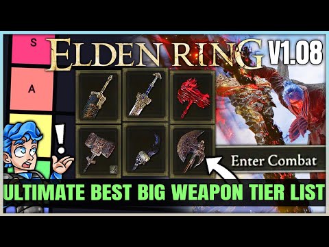 The Best MOST POWERFUL Colossal Weapon Tier List - Best Highest Damage Weapon in Elden Ring!