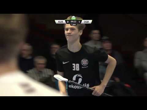 ELVI florbola līga: Kurši/Ekovalis - Ogres Vilki (21.12.2019)