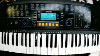 Video thumbnail for CASIO CTK-611 CTK 611 (DEMO songs) HiQ sound by Keyboards - review - repair