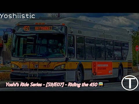 Bella & Yoshi: The Venture to Boston 2! | Yoshi's Ride Series {S9-E10} - Riding the 450 🚌 - {MBTA}