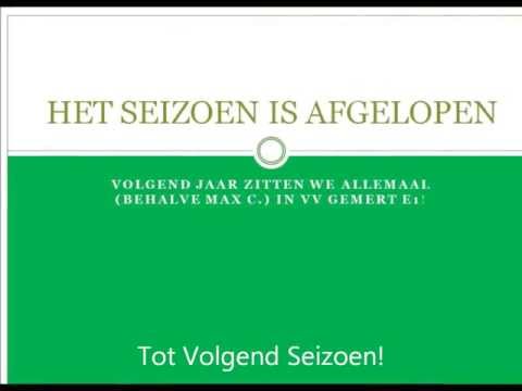Seizoen Afgelopen | vv Gemert E4