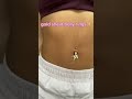 The Cutest Gold Belly Rings On Shein For Under 2 Shorts