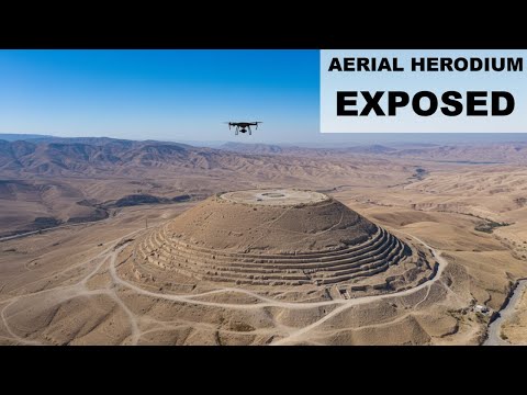 "Herodium from the Sky: Aerial Views of Israel’s Ancient Fortress"