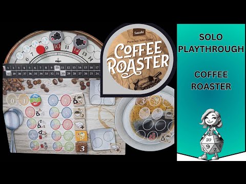 COFFEE ROASTER - Solo Let's Play Playthrough