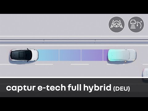 aktive Fahrerassistenz – Captur Full Hybrid E-Tech – Renault