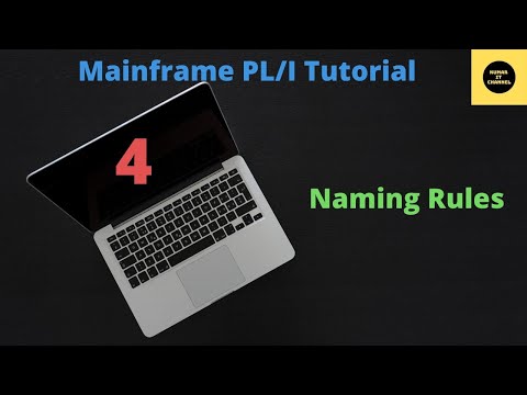 Naming Rules in PL/I - Mainframe PL/I Tutorial - Part 4