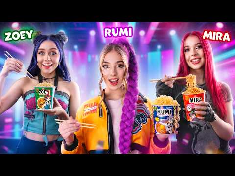 KPop Demon Hunters Makeover! Rumi From Level 1 to Level 1000