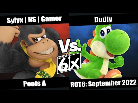 ROT6 September Pools A - Sylyx | NS | Gamer (Donkey Kong) vs Dudly (Yoshi) SSBU Singles