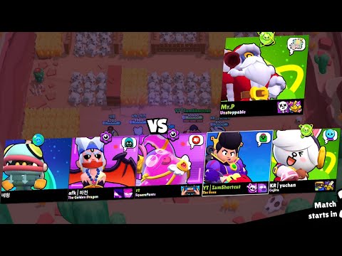 PAM DESTROYS ALL BIG GAME BOSSES! 🛡️ Insane Heals & Kills! 🔥 Brawl Stars