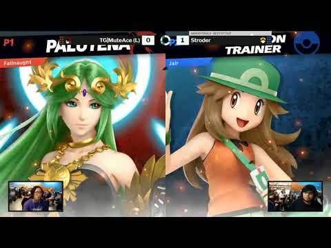 SOS 183 Grand Finals - Stroder (PKMN Trainer, Hero) vs TG|MuteAce (Bayonetta, Palutena)