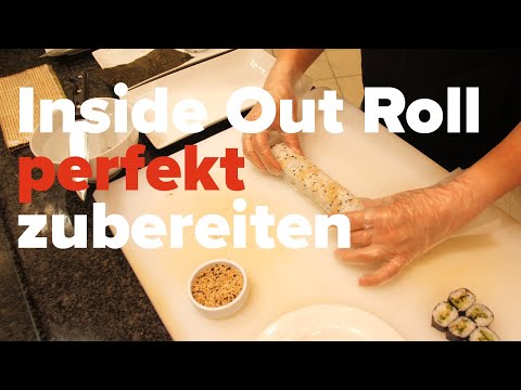 Mit diesen Tricks gelingt Dir die Inside Out Sushi Roll perfekt 😍