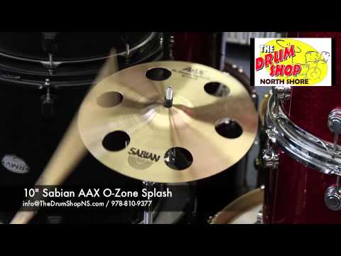 10" Sabian AAX O-Zone Splash - The Drum Shop North Shore