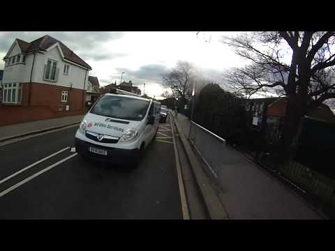 BV61 XKE - WI Gas Services close pass & no MOT [no police action] 20190211