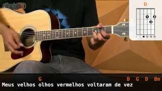 Olhos Vermelhos - Capital Inicial (aula de violão)