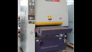 Máy nhám thùng 9 tấc tải nặng đã qua sử dụng, mới 97%