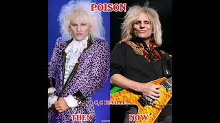 POISON# great rock band then and now