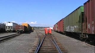 preview picture of video '2011-05-28 #1 Lewiston ID Speeder trip - Lewiston Yard to Clearwater Drawbridge'