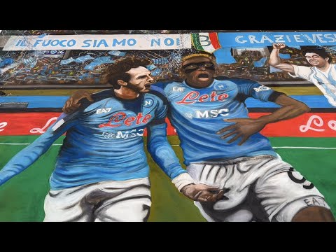 FESTEGGIAMENTI A NAPOLI PER LO SCUDETTO 1