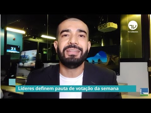 Líderes definem pauta de votação da semana - 22/05/20