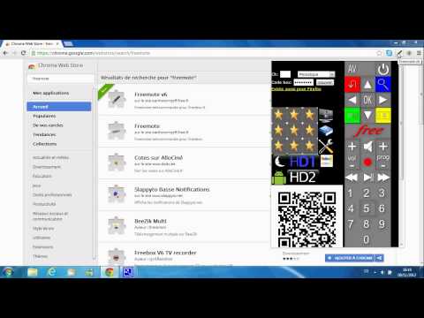 comment installer telecommande free