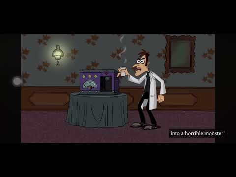 Doof transforms himself into a fairy