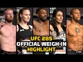 UFC 285 Official Weigh-In Highlights - MMA Fighting