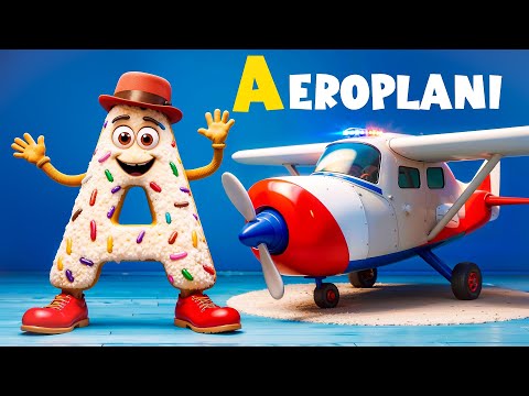 Kënga e Alfabetit per Femije -  Mëso Shkronjat A B C D