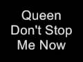 Queen Don't Stop Me Now Lyrics 