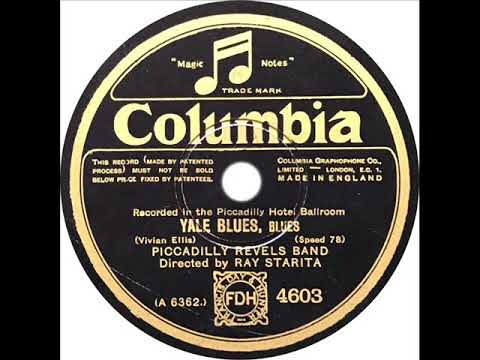 Piccadilly Revels Band (Ray Starita) - Yale Blues