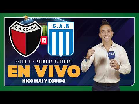 🔴 EN VIVO | COLÓN VS RACING (CBA) | FECHA 9 | PRIMERA NACIONAL | La Central Deportiva | Cadena 3