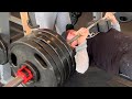 500lb Close Grip Heavy Arm Day With Billy Gunn | Mike O'Hearn