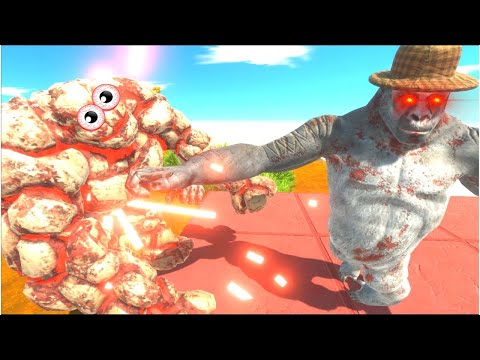 SUPER KNOCKOUT OF GORO  THROWS UNITS AT THE SAFARI ZOO - ARBS