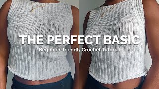 Beginner Crochet Tutorial | Zara Boat Neck