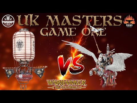 UK  MASTERS - GAME ONE - Dr Blaxhill ( Bretonnia) Vs Pash ( Cathay )