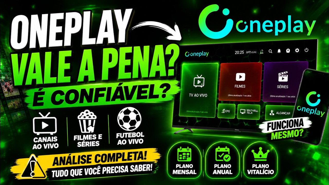 ONEPLAY TV - APP ONEPLAY TV É BOM? ONEPLAY TV IPTV ⚠️ ONEPLAY Vale a Pena? ONEPLAY é Confiável?