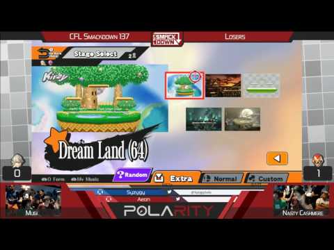 CFL Smackdown 137 WiiU - Mugi (Corrin) vs Cashmere (Falcon) - Winners Quarters
