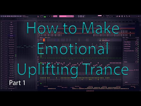 Uplifting Trance Tutorial - Fl Studio 20 - Part 1 (Drums, Bass, Idea Creation)