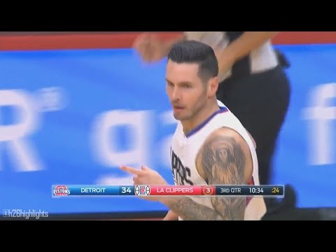 J.J. Redick Full Game Highlights 20 Points Pistons @ Clippers 11/7/2016