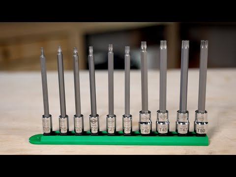 Mayhew Tools 10pc Medium Torx Socket Set part no.16032